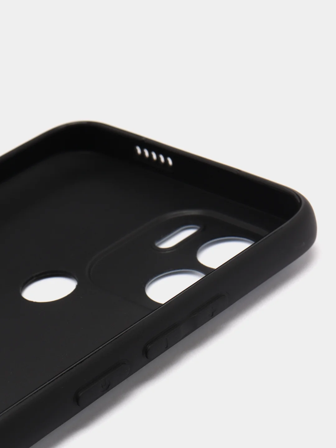 Бирюзовый чехол для Xiaomi Redmi A1+/A2+/Poco C51 (Сяоми Редми А1 Плюс), с принтом