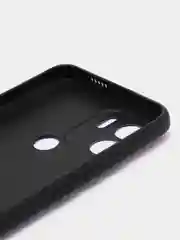 Серебряный чехол для Xiaomi Redmi A1+/A2+/Poco C51 (Сяоми Редми А1 Плюс), с принтом