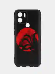Синий меланж чехол для Xiaomi Redmi A1+/A2+/Poco C51 (Сяоми Редми А1 Плюс), с принтом