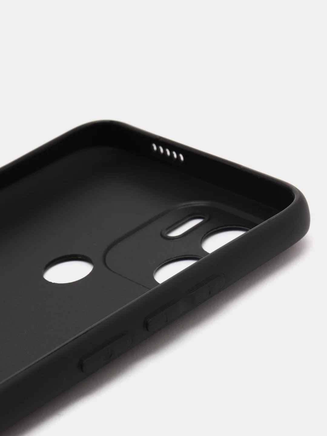 Синий меланж чехол для Xiaomi Redmi A1+/A2+/Poco C51 (Сяоми Редми А1 Плюс), с принтом