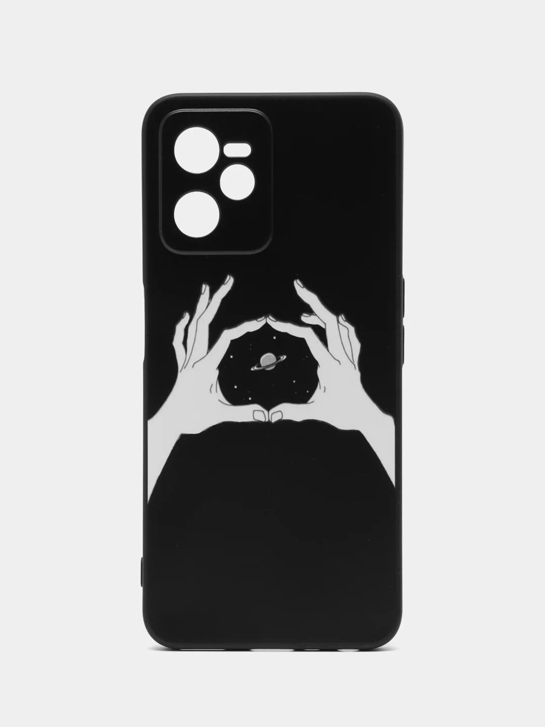 Пастельно-коралловый силиконовый чехол для Realme C35 4G/Realme Narzo 50A Prime, с принтом