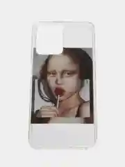 Багровый силиконовый чехол для Realme C35 4G/Realme Narzo 50A Prime, с принтом