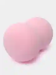 Розовый спонж для макияжа