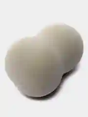 Белый спонж для макияжа