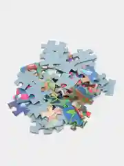 Желтый пазлы "Любимые сказки", 54 элемента, 10 видов