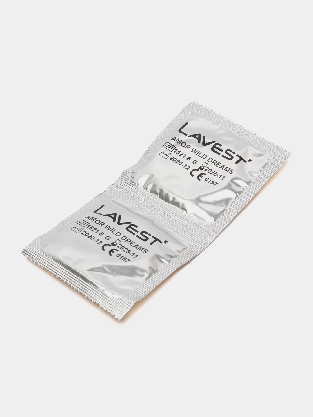 Lavest Ribbed презервативы с ребристой структурой стенок розового цвета, 60 шт