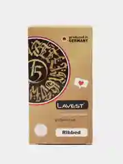 Lavest Ribbed презервативы с ребристой структурой стенок розового цвета, 60 шт
