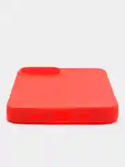Красный чехол для iPhone 13 / Айфон 13, силиконовый, цветной, матовый