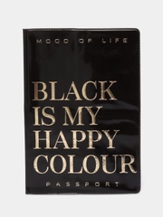 Обложка на паспорт "Black"