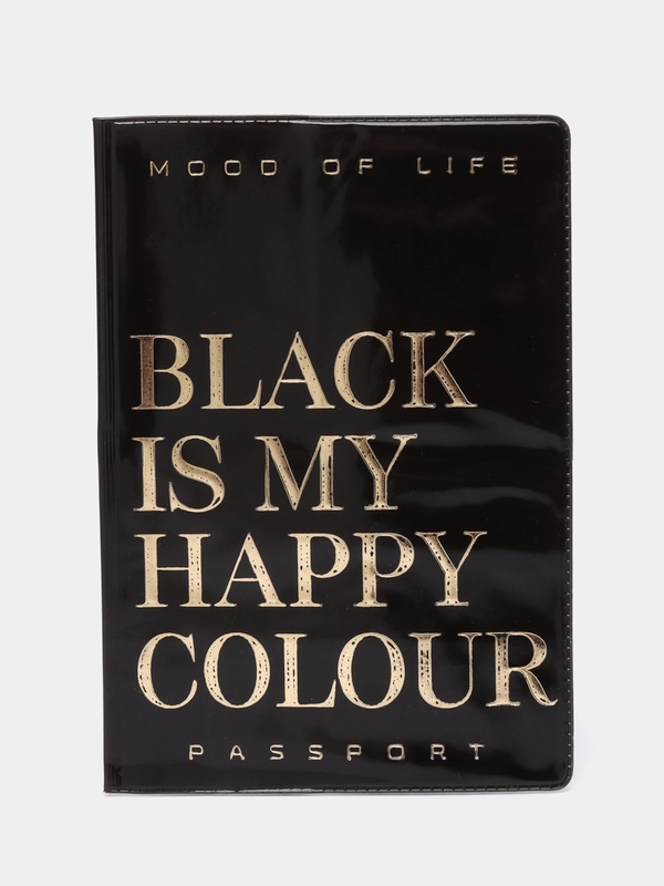 Обложка на паспорт "Black"