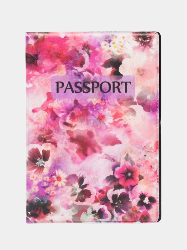 Обложка на паспорт "Flowers"