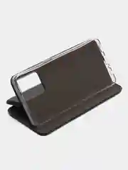 Черный чехол-книжка для Oppo Reno 7 / Оппо Рено 7
