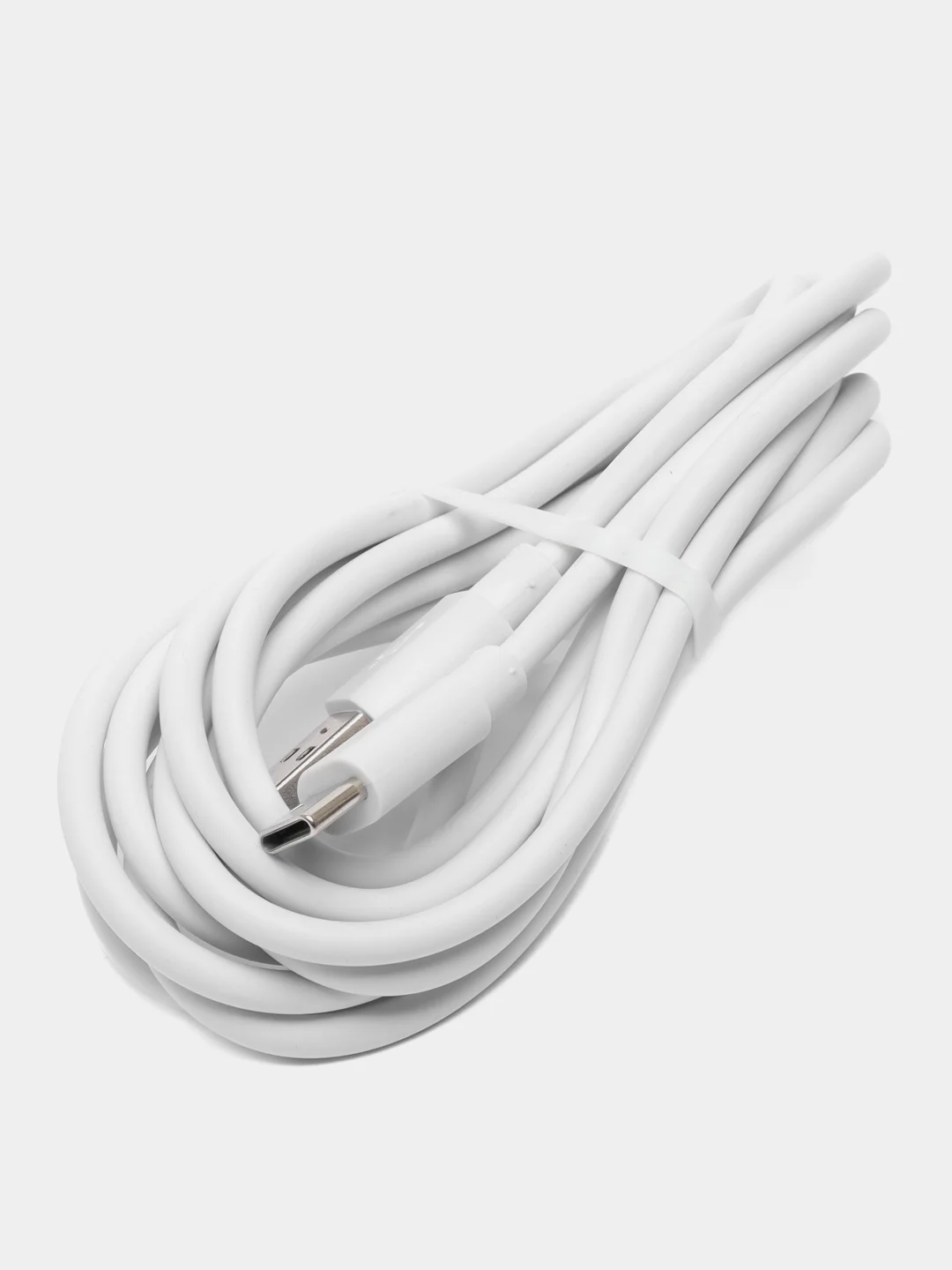Белый кабель 5A USB Type-C, быстрая зарядка и передача данных