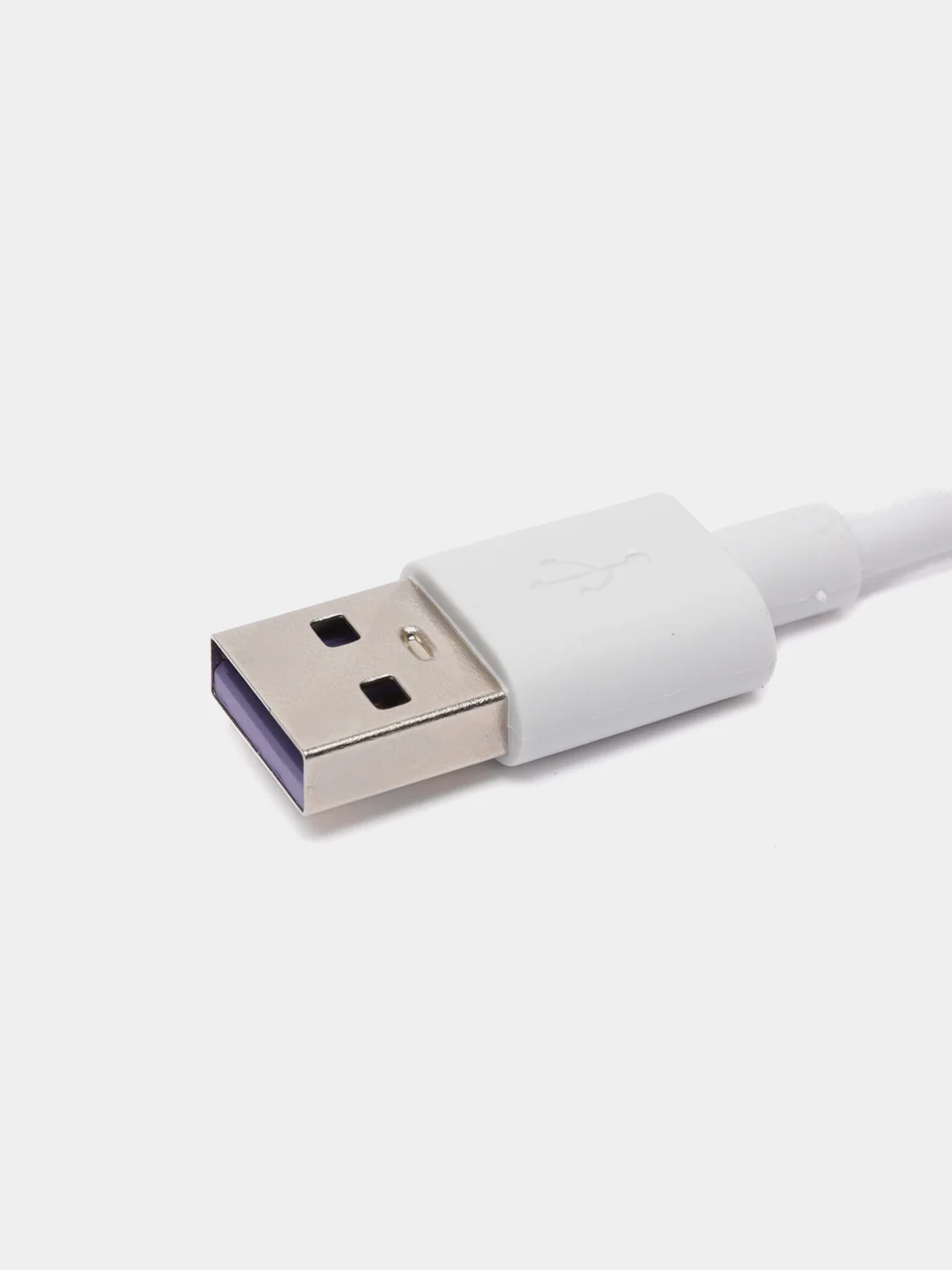 Белый кабель 5A USB Type-C, быстрая зарядка и передача данных