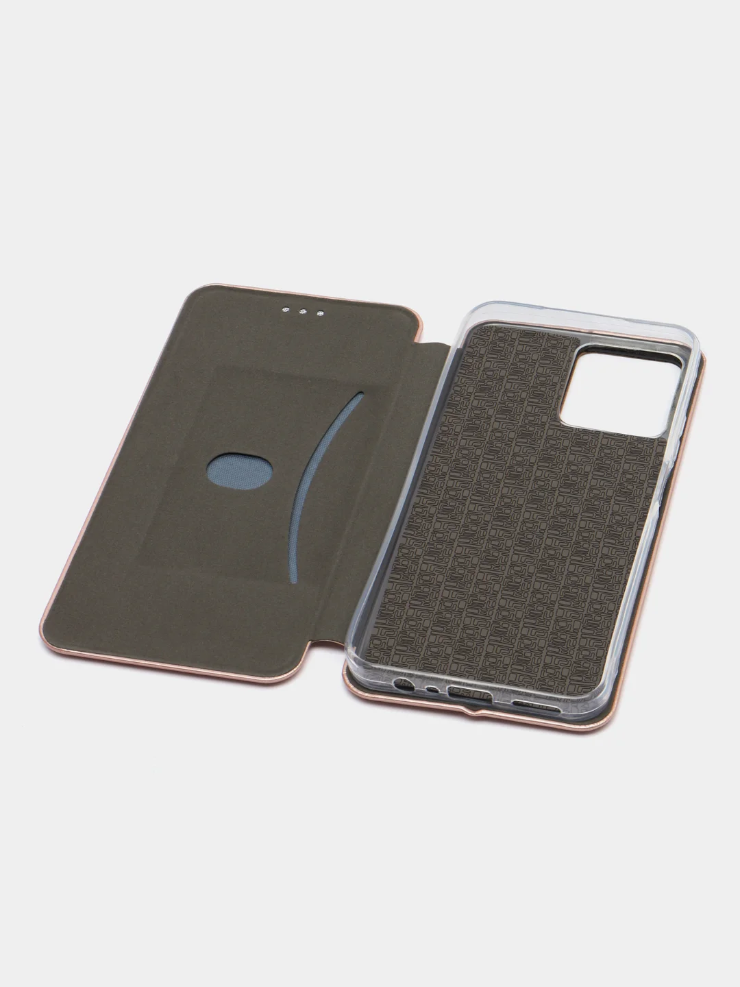 Розовый чехол книжка для Realme C30 / C30S / Realme 50i PRIME (Реалми С30 / С30С / 50и Прайм)