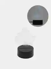 Аметистовый светодиодный LED светильник-ночник 3D/RGB ночник
