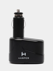 Разветвитель прикуривателя на 2 гнезда Harper DP-200, черный