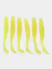 Желтый силиконовые приманки Frapp Funky Shad 100 mm