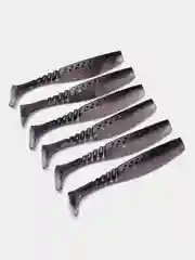 Черный силиконовые приманки Frapp Funky Shad 100 mm