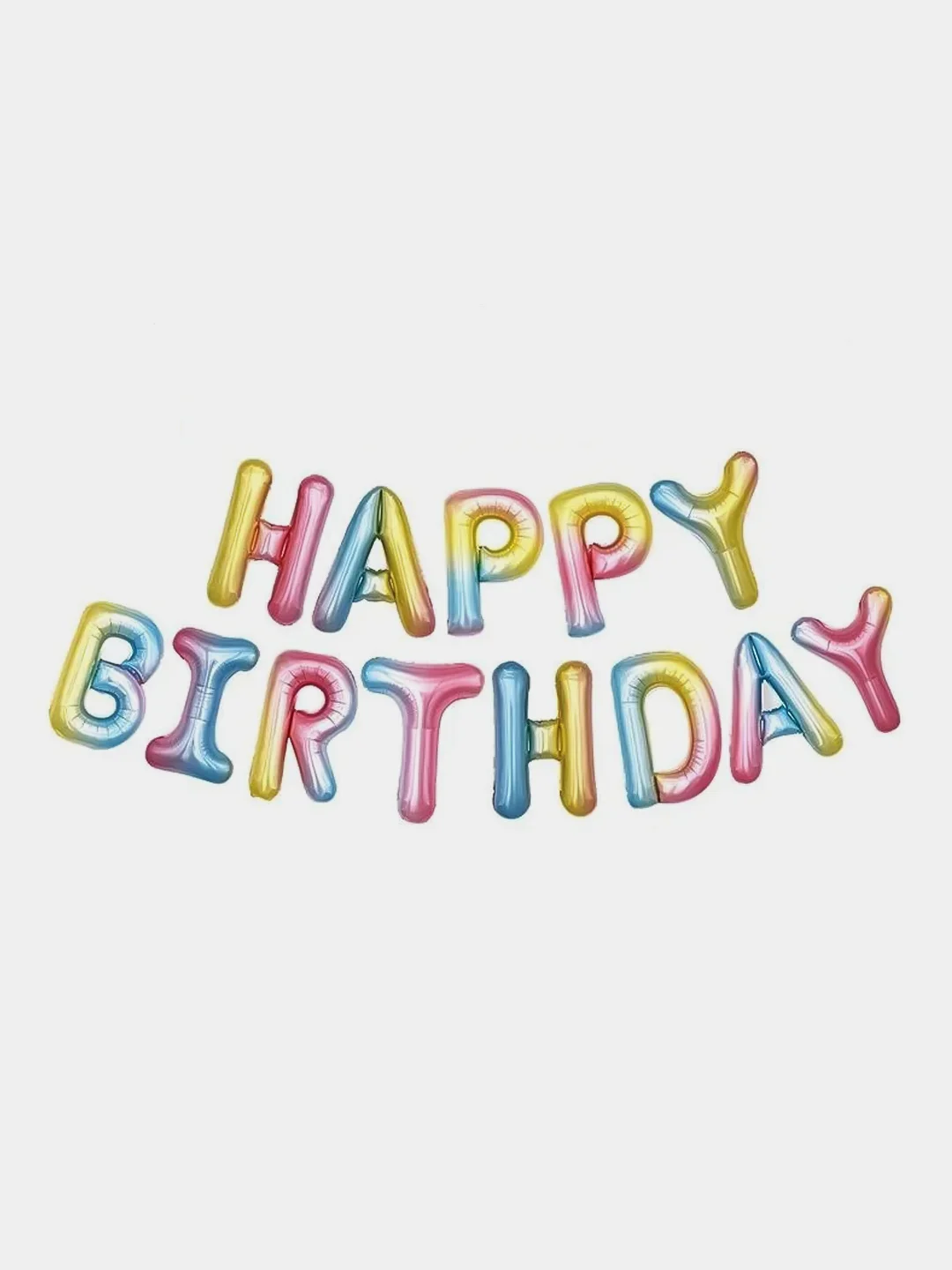 Разноцветный шарики С днем рождения Happy Birthday, набор шаров, гирлянда на праздник, шары большие