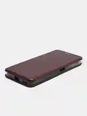 Пурпурный чехол-книжка для Huawei Honor X8a (Хуавей Хонор Х8а)