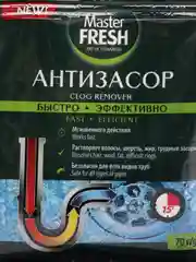 Средство для прочистки труб Master Fresh "антизасор", волосогон от засоров
