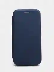 Синий чехол-книжка для ZTE Blade A3 2020 (ЗТЕ Блейд A3 2020)
