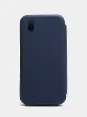 Синий чехол-книжка для ZTE Blade A3 2020 (ЗТЕ Блейд A3 2020)