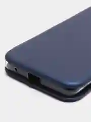 Синий чехол-книжка для ZTE Blade A3 2020 (ЗТЕ Блейд A3 2020)