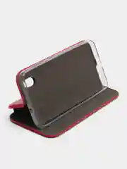Красный чехол-книжка для ZTE Blade A3 2020 (ЗТЕ Блейд A3 2020)
