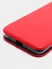 Красный чехол-книжка для ZTE Blade A3 2020 (ЗТЕ Блейд A3 2020)