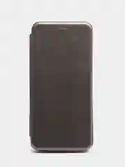 Серебряный чехол-книжка для Huawei Honor X8a, Хуавей Хонор Х8а