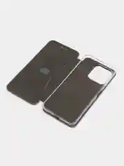 Серебряный чехол-книжка для Huawei Honor X8a, Хуавей Хонор Х8а
