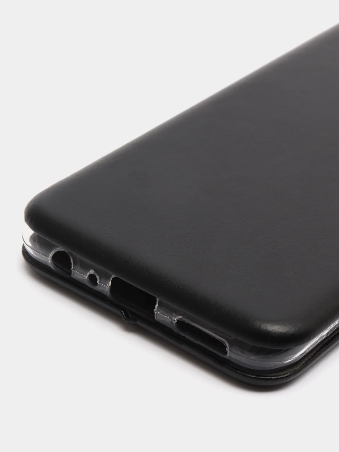 Черный чехол-книжка для Oppo Reno 5 / Оппо Рено 5