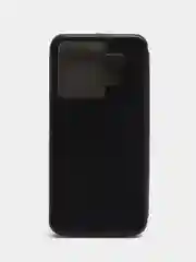 Черный чехол-книжка для Realme GT Neo 5 / Реалми ГТ Нео 5