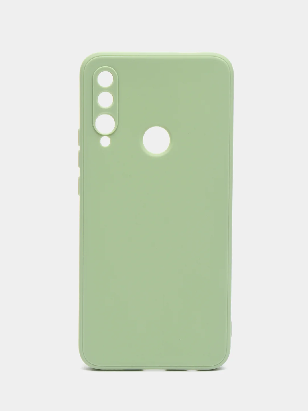 Зеленый силиконовый чехол для Honor 9X / P Smart Z / Y9 Prime (Хонор 9Х / П Смарт Зет), прозрачный