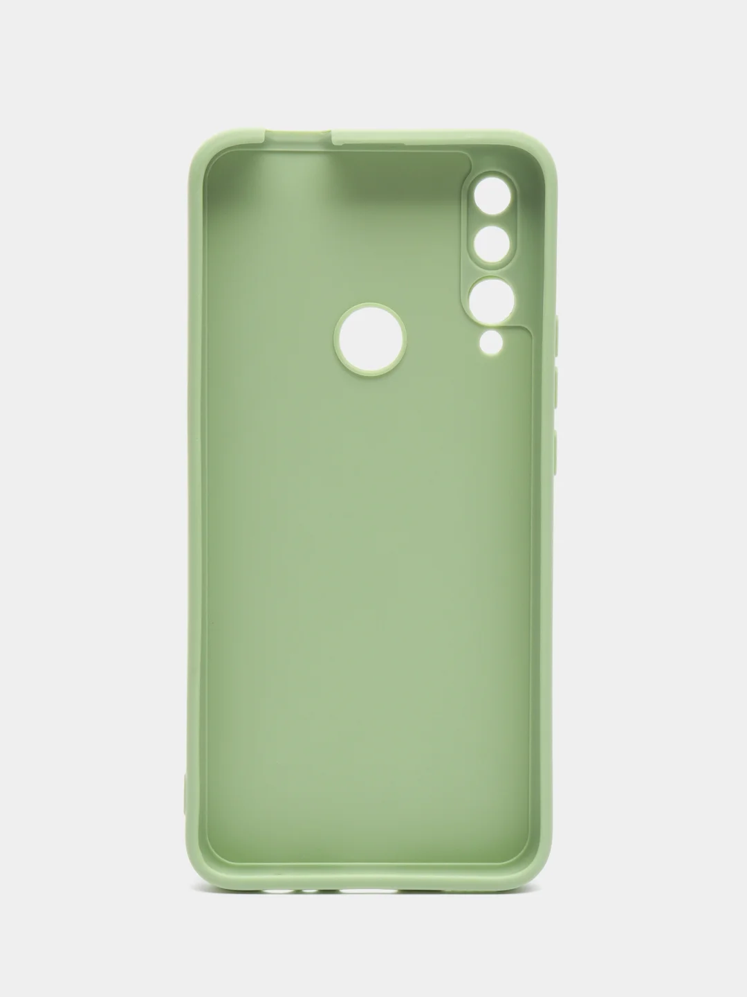 Зеленый силиконовый чехол для Honor 9X / P Smart Z / Y9 Prime (Хонор 9Х / П Смарт Зет), прозрачный