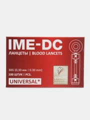 Универсальные ланцеты IME-DC 30G, 100 штук