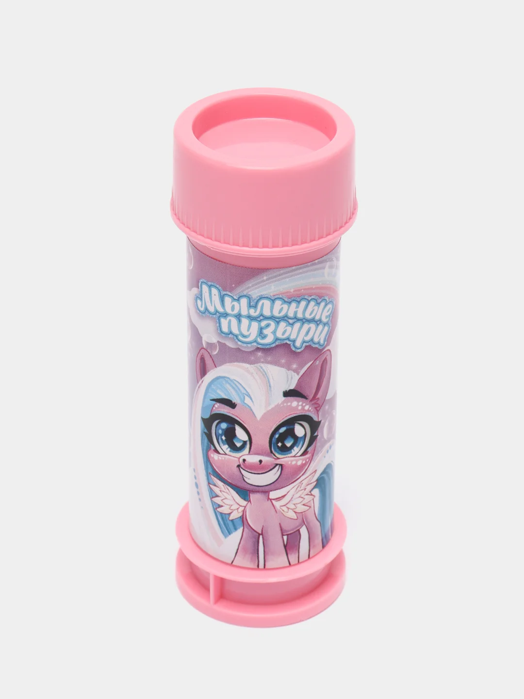 Тёмно-розовый мыльные пузыри синий трактор/ my little pony/ единорожки/ тачки 35 -45 ml