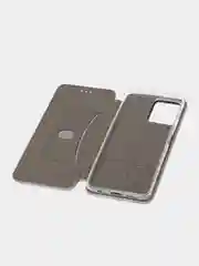 Серый чехол книжка для Realme C30 / C30S / Realme 50i PRIME (Реалми С30 / С30С / 50и Прайм)