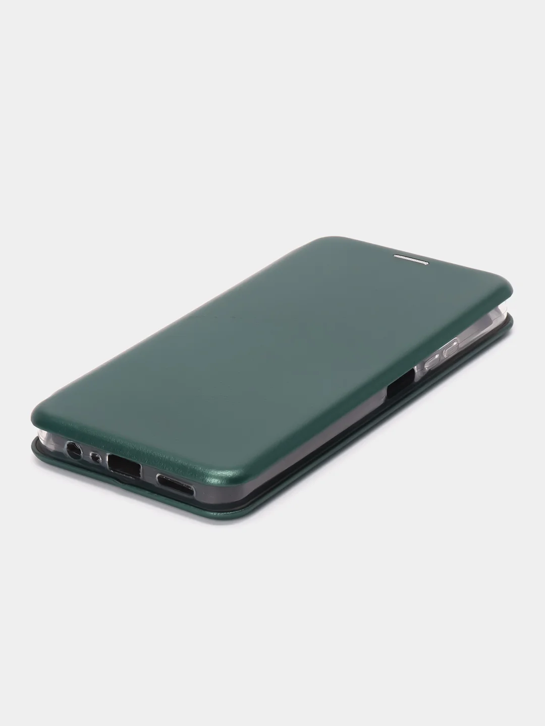 Тёмно-зелёный чехол книжка для Realme C30 / C30S / Realme 50i PRIME (Реалми С30 / С30С / 50и Прайм)