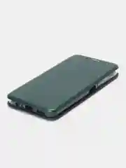 Тёмно-зелёный чехол книжка для Realme C30 / C30S / Realme 50i PRIME (Реалми С30 / С30С / 50и Прайм)
