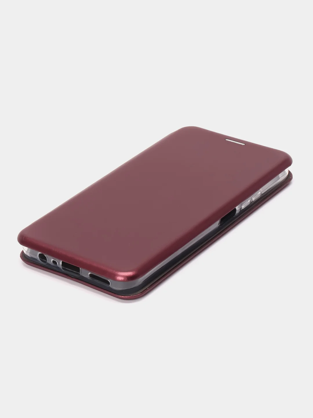 Бордовый чехол-книжка Xiaomi Redmi A1 (Сяоми Редми А1)