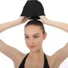 Шапочка для плавания и бассейна, тканевая, унисекс, нейлон