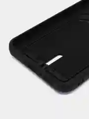 Черный чехол для Samsung Galaxy A34 / Самсунг Галакси А34, силиконовый, с карманом для карты