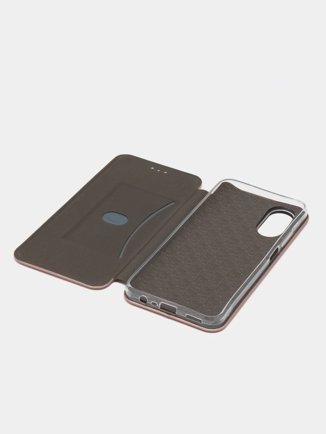Розовый чехол-книжка для Oppo A17 / A17K, Оппо А17, А17К