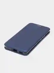Серебряный чехол-книжка для Realme 10 Pro Plus Реалми 10 Про Плюс