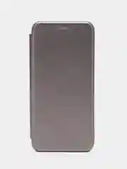 Серебряный чехол-книжка для Oppo A17 / A17K, Оппо А17, А17К