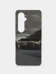 Хаки чехол для Tecno Pova 4 Pro, Техно Пова 4 Про, силиконовый, с рисунком