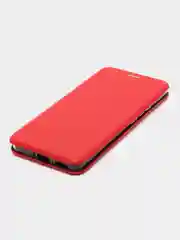 Красный чехол-книжка для Realme 10 Pro+ (Реалми 10 про плюс)
